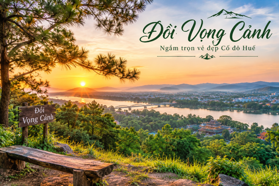 đồi vọng cảnh - top 5 địa điểm du lịch huế