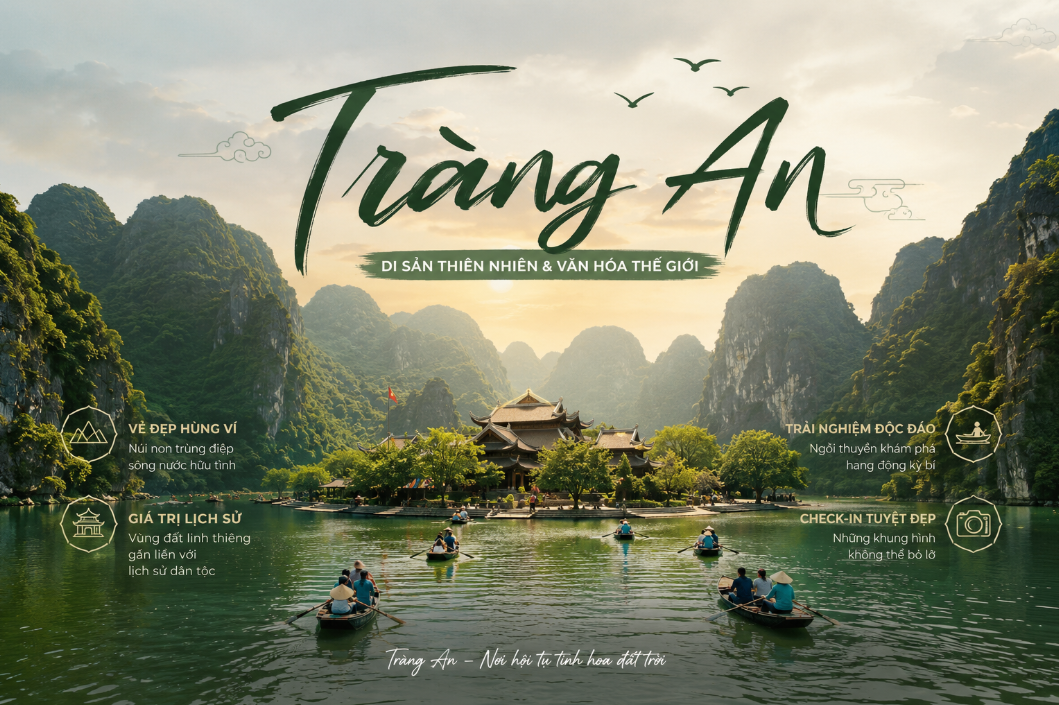 tràng an - top 10 địa điểm du lịch ninh bình